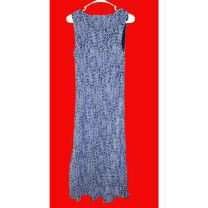 Karin Stevens Sleeveless Dress/ Mini Blue Floral/ Size 12